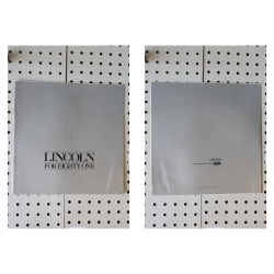 1981 Lincoln  Brochure Product Line-Up  11 Pages