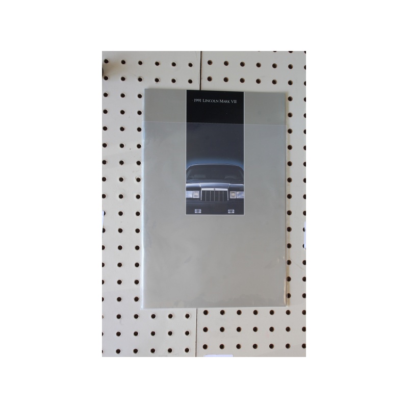 1991 Lincoln Mark VII Brochure  19 Pages