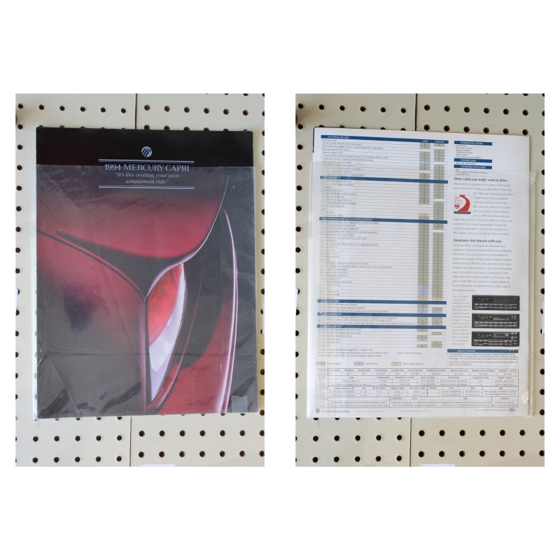 1994 Mercury Capri Flyer(Bifold)