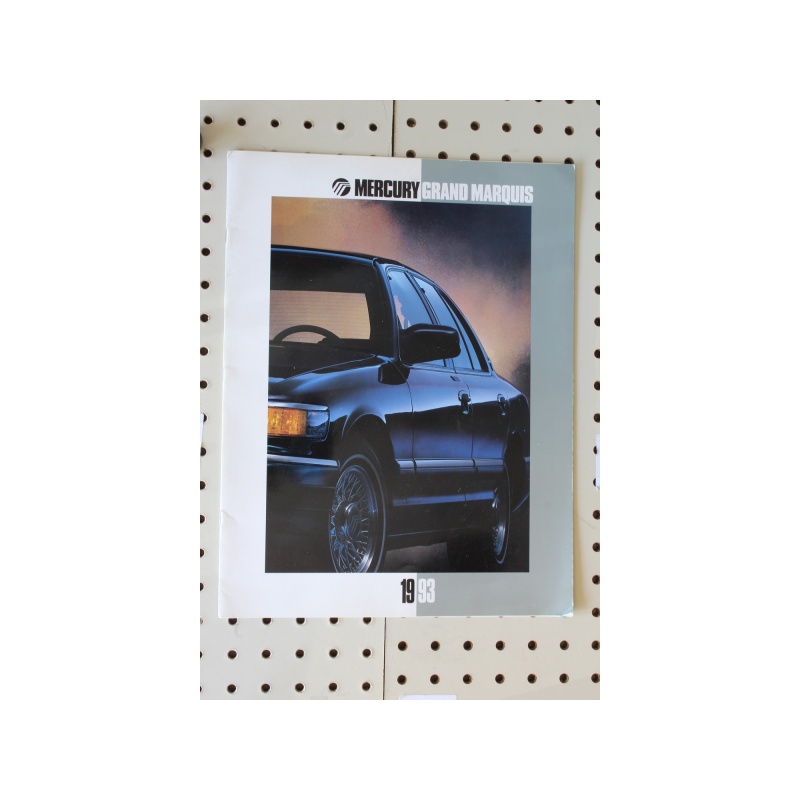1993 Mercury Grand Marquis Brochure  6 Pages