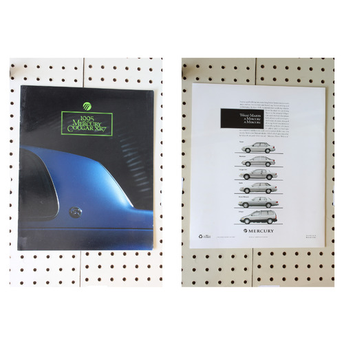 1995 Mercury Cougar Brochure XR-7 8 Pages