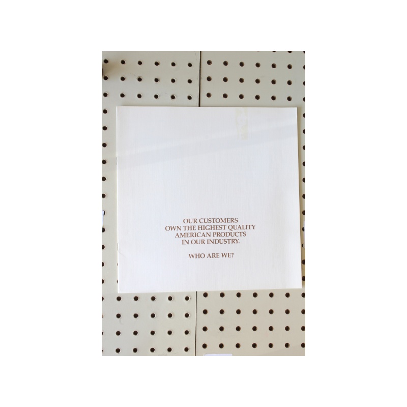 1986 Ford  Brochure About Us