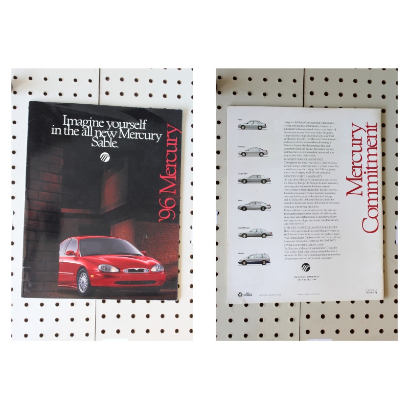 1996 Mercury Sable Brochure
