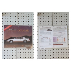 1997 Mercury Cougar Flyer(Single Page) Special Edition