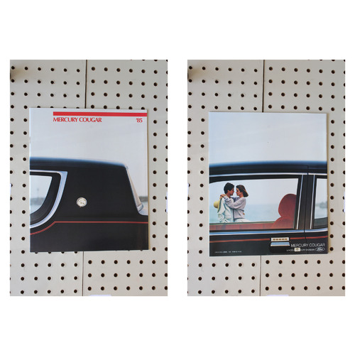 1985 Mercury Cougar Brochure  21 Pages