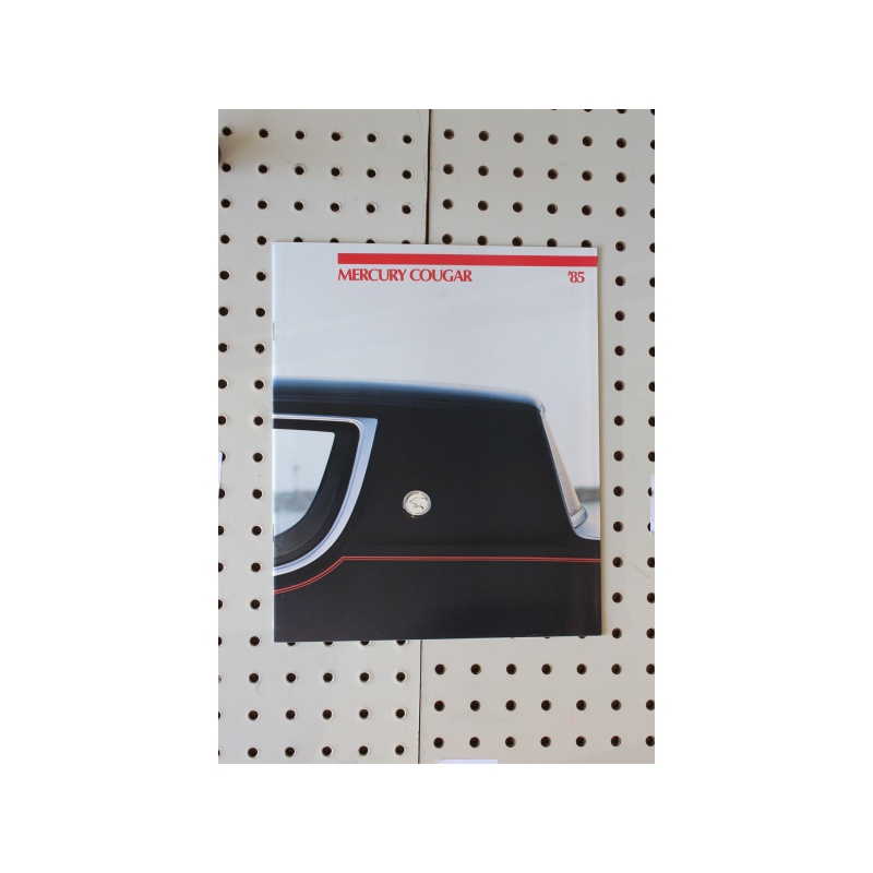 1985 Mercury Cougar Brochure  21 Pages