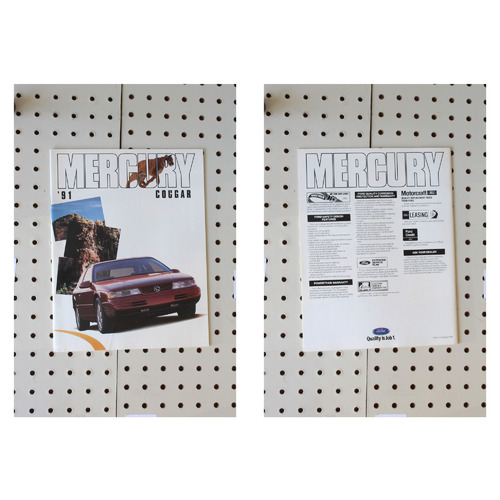 1991 Mercury Cougar   23 Pages