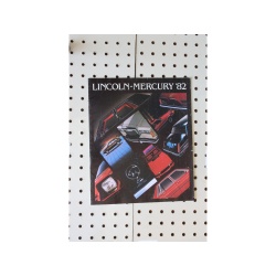 1982 Lincoln  Brochure  Mercury 15 Pages