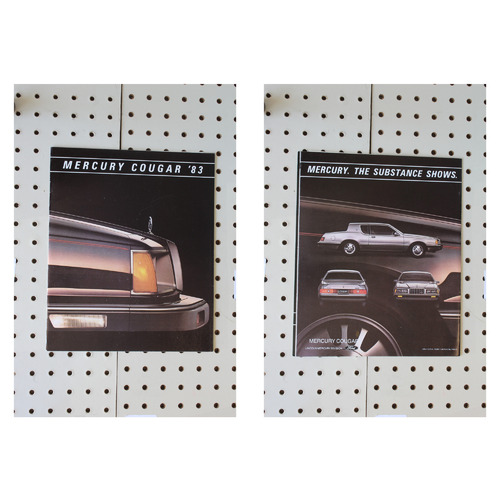 1983 Mercury Cougar Brochure  12 Pages
