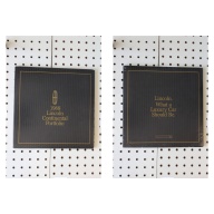 1988 Lincoln Continental Brochure Promotion Packet with letter & Special Invitat