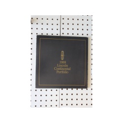 1988 Lincoln Continental Brochure Promotion Packet with letter & Special Invitat