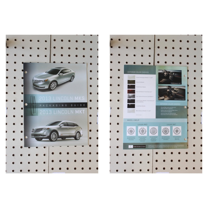 2013 Lincoln MKS Brochure MKT 7 Pages