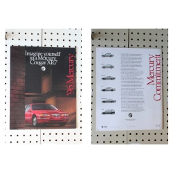 1996 Mercury Cougar Brochure XR-7 7 Pages