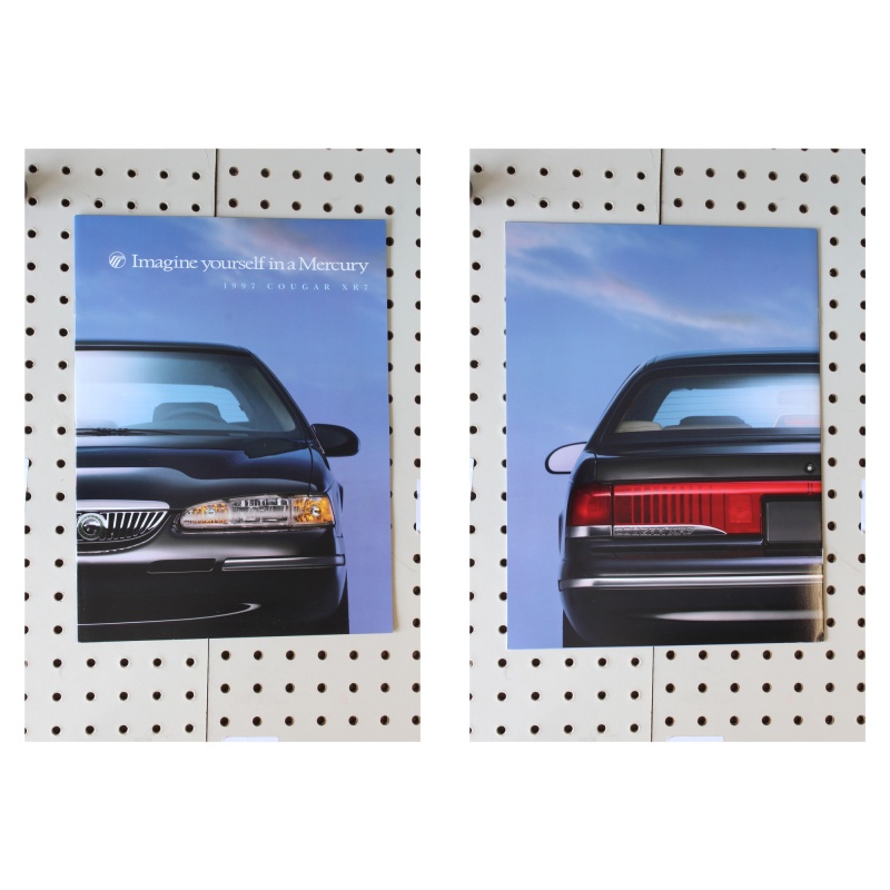1997 Mercury Cougar Brochure XR-7 8 Pages