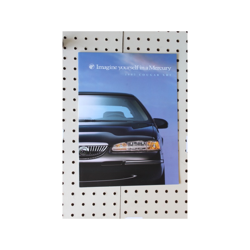 1997 Mercury Cougar Brochure XR-7 8 Pages