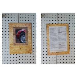 1994 Mercury Cougar Brochure XR-7 Quad-Fold