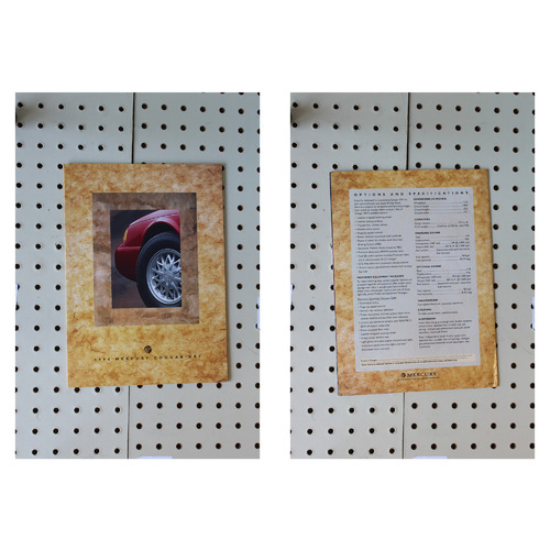 1994 Mercury Cougar Brochure XR-7 Quad-Fold