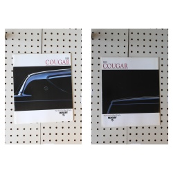 1988 Mercury Cougar Brochure  17 Pages