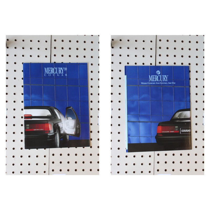 1989 Mercury Cougar Brochure  23 Pages