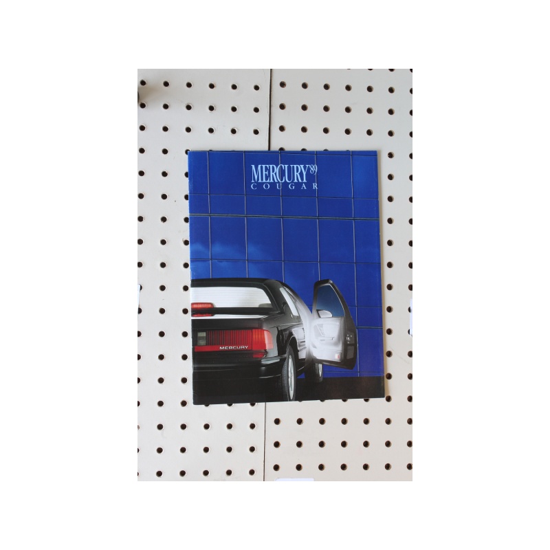 1989 Mercury Cougar Brochure  23 Pages