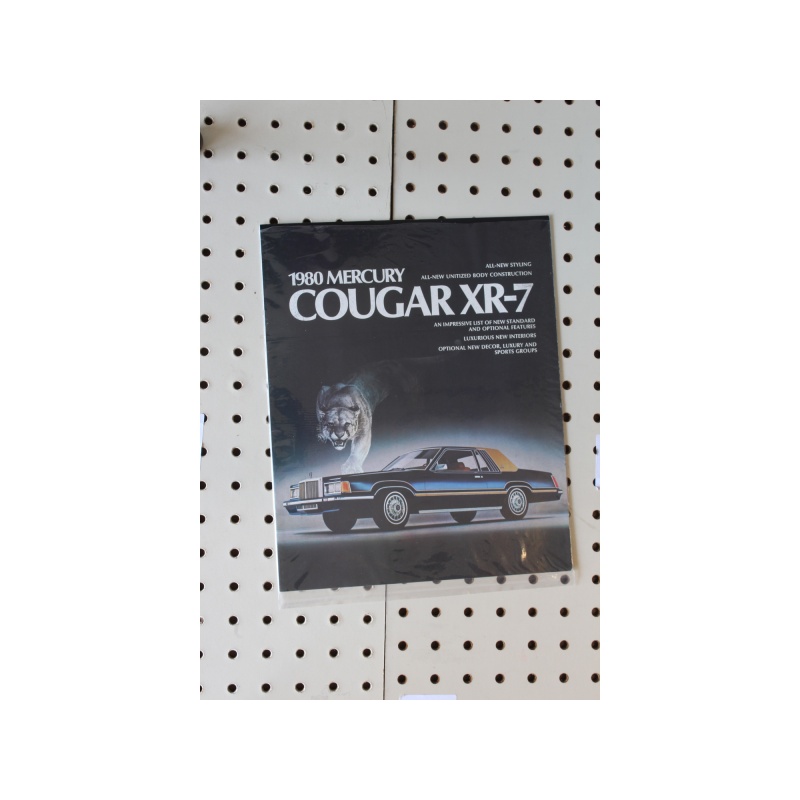 1980 Mercury Cougar Brochure