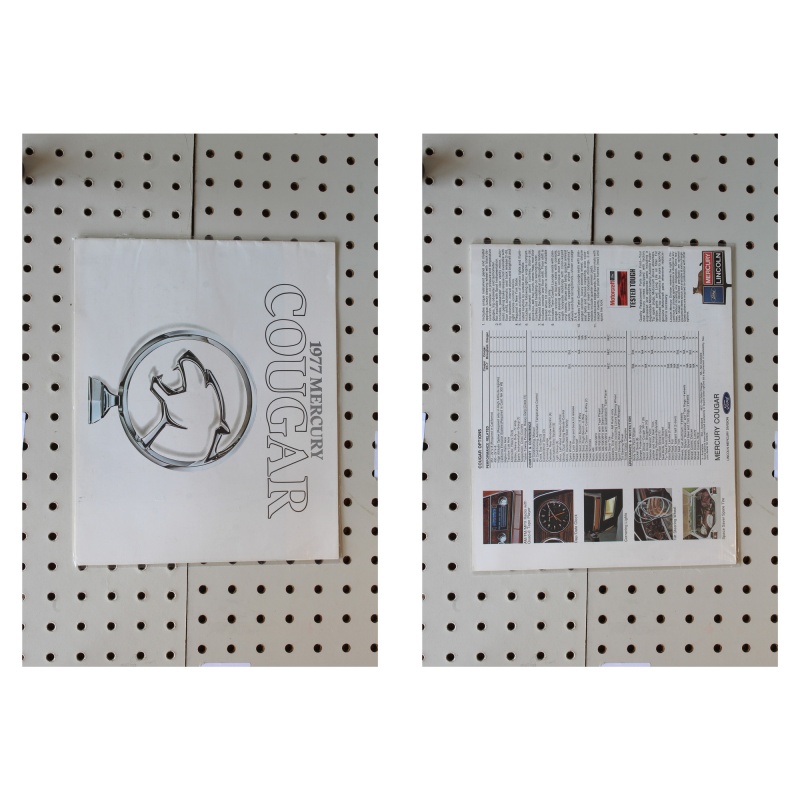 1977 Mercury Cougar Brochure  15 Pages