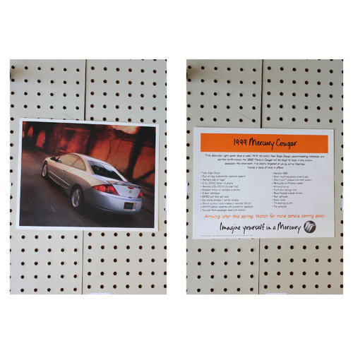 1999 Mercury Cougar Flyer(Single Page)