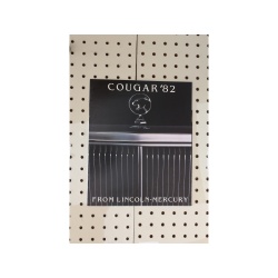 1982 Mercury Cougar Brochure  13 Pages
