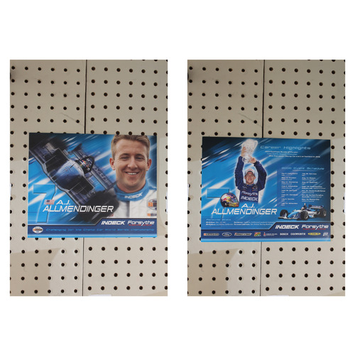 2006   Flyer(Single Page) event schedule for A.J. Allmendinger