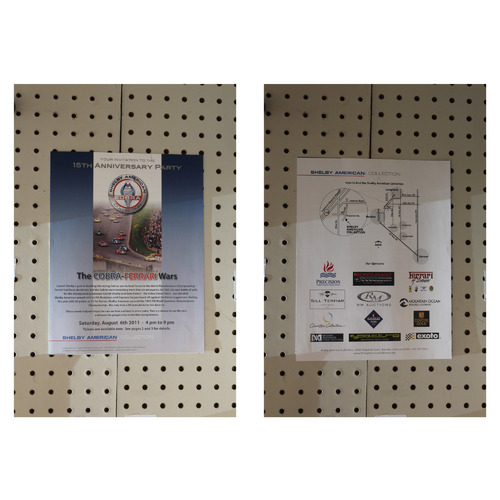 2011   Flyer(Bifold) Chelby Collection 15th Anniv. Cobra Ferrari Wars invitation