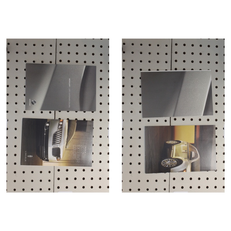 2011 Mercury  Flyer(Bifold) Ext. Color Chart