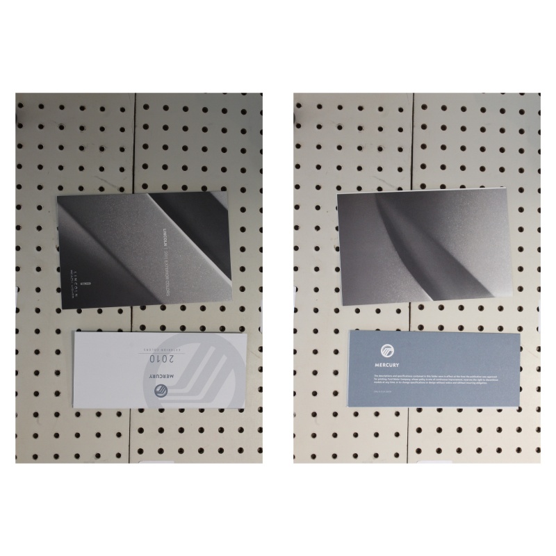 2010   Flyer(Bifold) plus Mercury  Ext. Color Chart s