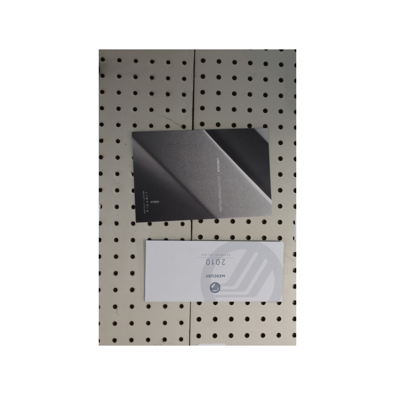 2010   Flyer(Bifold) plus Mercury  Ext. Color Chart s