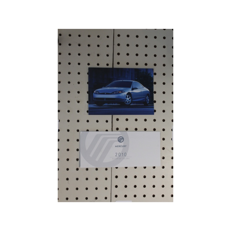 1999   Postcard Cougars plus 2010 Mercury Ext. Color Chart