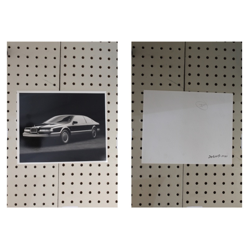 Lincoln  Photo  Black & White 1980s or 1990s? kodak