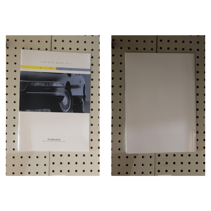 1994 Lincoln Mark VIII Brochure  35 Pages