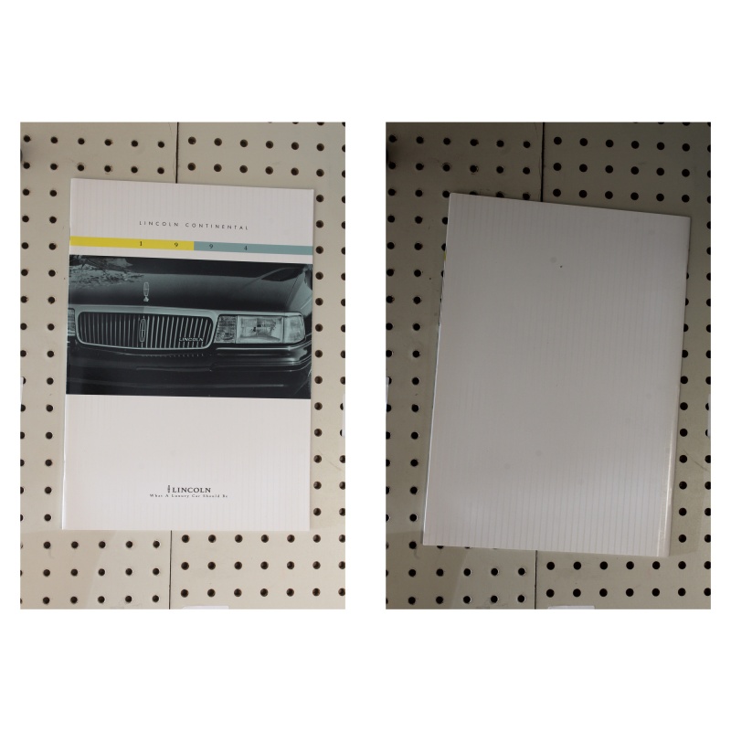1994 Lincoln Continental Brochure  25 Pages