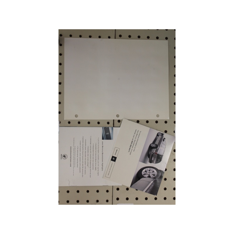 2002 Mercury Mountaineer Brochure Ext. Color Chart  ( 3 pcs. )