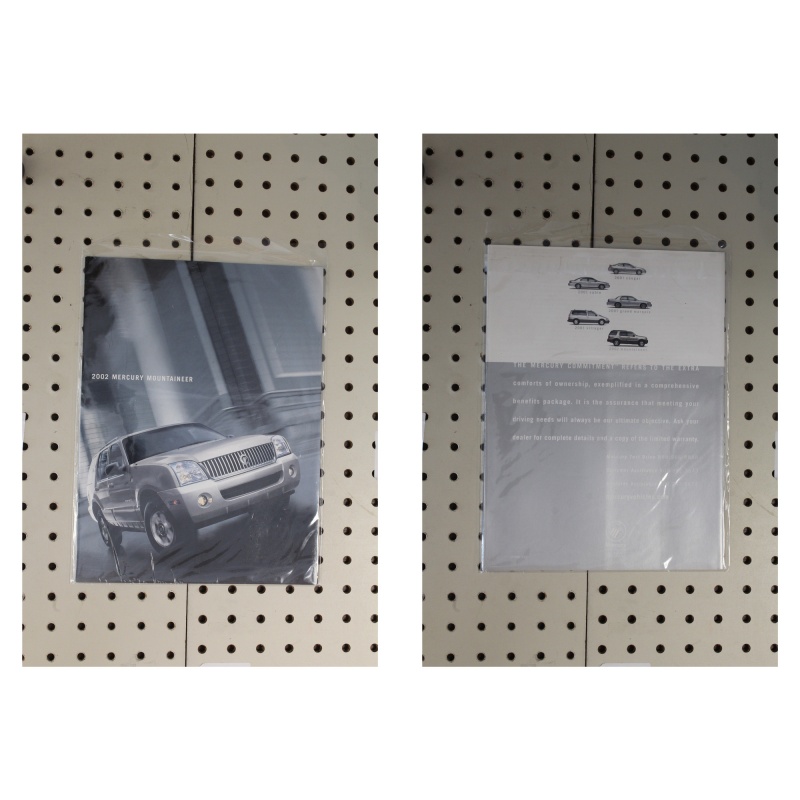 2002 Mercury Mountaineer Brochure