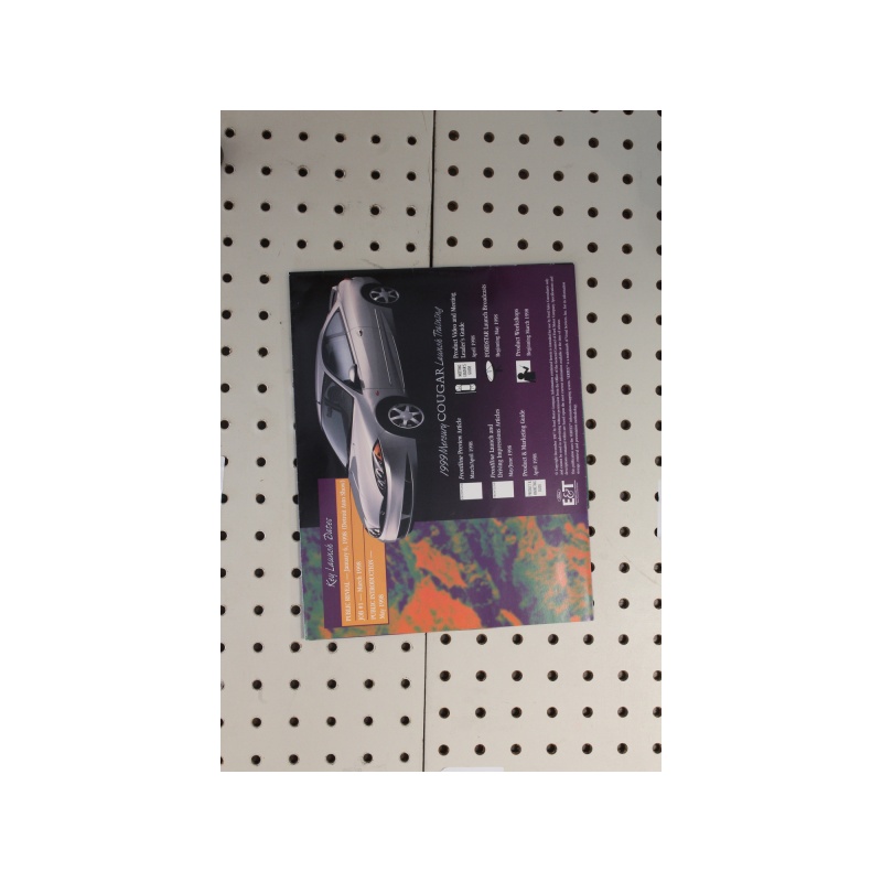 1999 Mercury Cougar Poster