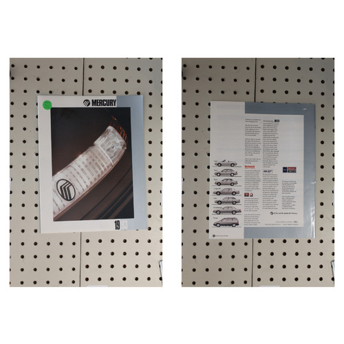 1993 Mercury  Brochure Product Line-Up