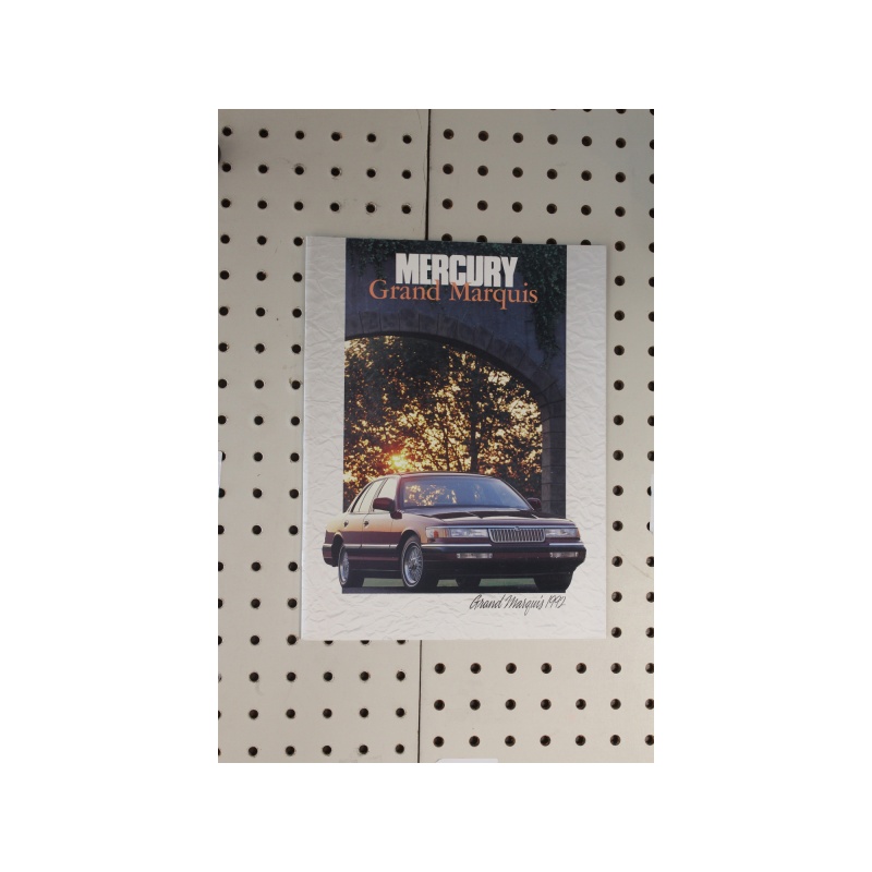 1992 Mercury Grand Marquis Brochure