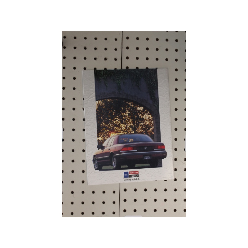 1992 Mercury Grand Marquis Brochure