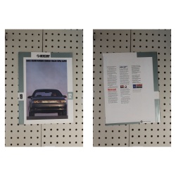 1992 Mercury  Brochure Product Line-Up