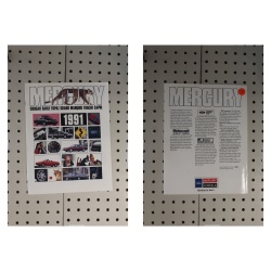 1991 Mercury  Brochure Product Line-Up  15 Pages