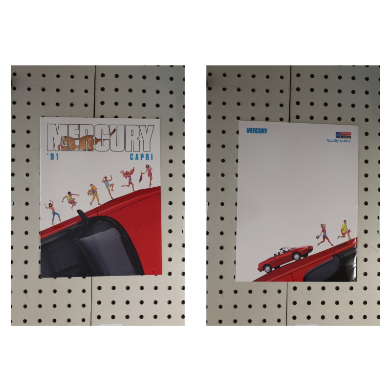1991 Mercury Capri Brochure  23 Pages