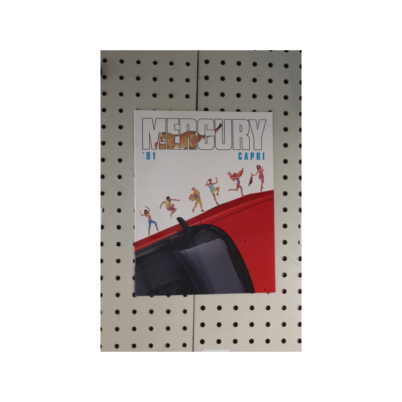 1991 Mercury Capri Brochure  23 Pages