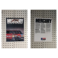 1990 Mercury  Brochure Product Line-Up  15 Pages