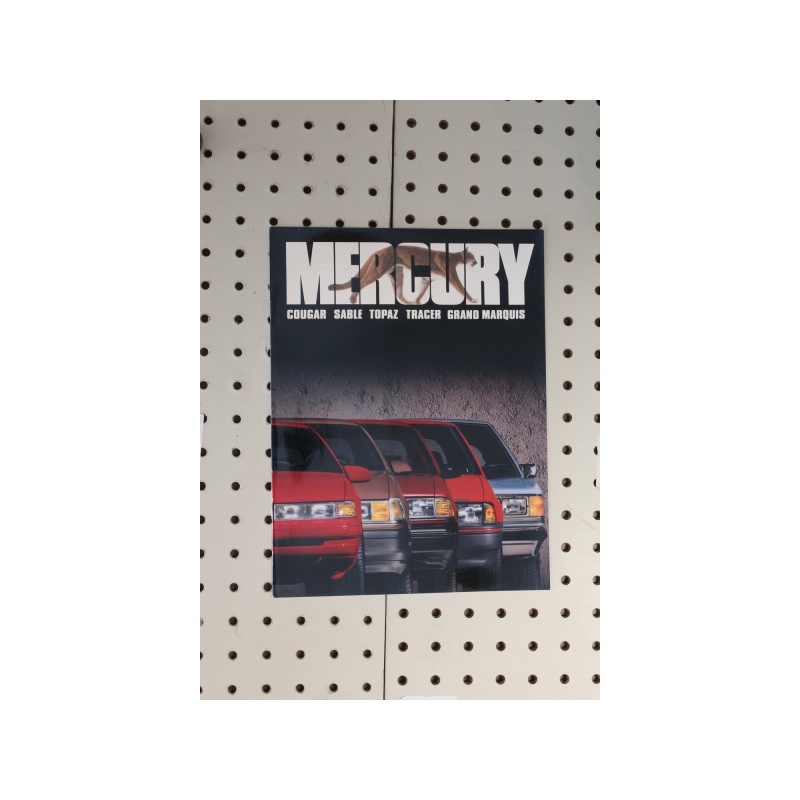 1990 Mercury  Brochure Product Line-Up  15 Pages