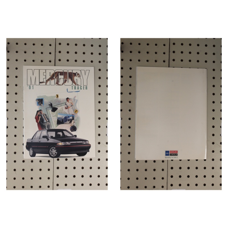 1991 Mercury Tracer Brochure  24 Pages